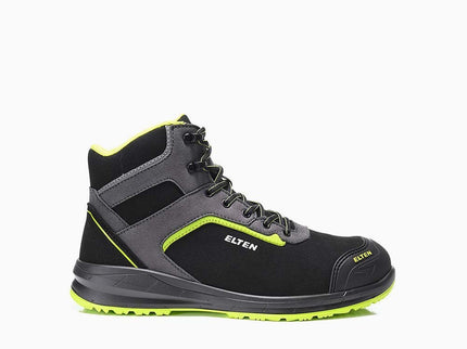 ELTEN bottes de sécurité LOAN XXSports Pro noir-lime Mid ESD S3